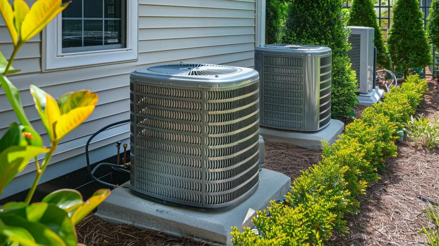 Modern HVAC system in a Central Florida home, highlighting comfort and efficiency